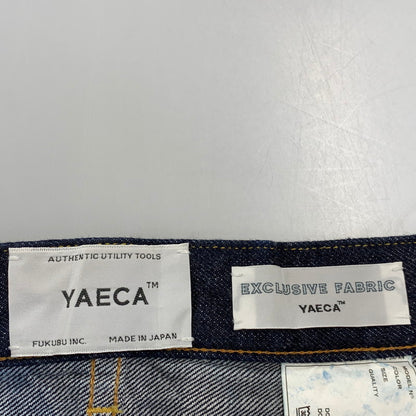 【中古品】【メンズ】 YAECA ヤエカ 15-13Ｗ STANDARD DENIM スタンダード デニム パンツ ボトムス ズボン 151-260910-cs-09-izu サイズ：32 カラー：インディゴ 万代Net店