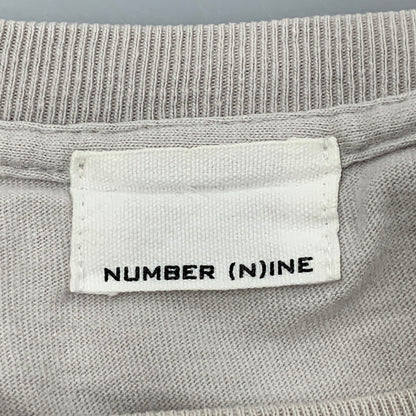 【中古品】【メンズ】 NUMBER (N)INE ナンバーナイン 819322025 LOGO GRAPHIC S S TEE ロゴ グラフィック ショートスリーブ Tシャツ トップス 半袖 140-260828-ya-06-izu サイズ：下記参照 カラー：グレー 万代Net店