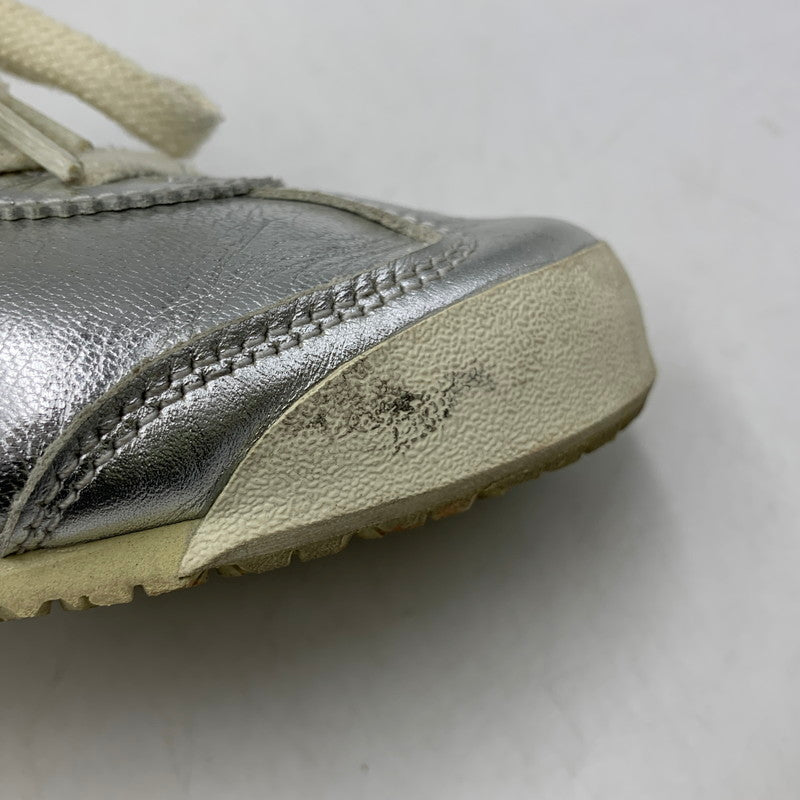 【現状渡し品】【レディース】 ONITSUKA TIGER オニツカタイガー 1183B566 MEXICO 66 メキシコ スニーカー シューズ 靴 166-260910-cs-17-izu サイズ：24cm カラー：SILVER/OFF WHITE 万代Net店