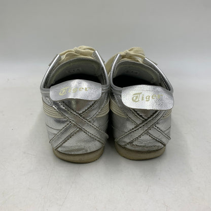【現状渡し品】【レディース】 ONITSUKA TIGER オニツカタイガー 1183B566 MEXICO 66 メキシコ スニーカー シューズ 靴 166-260910-cs-17-izu サイズ：24cm カラー：SILVER/OFF WHITE 万代Net店