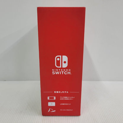 【中古美品】 【未使用】【ゲーム】Nintendo Switch (有機ELモデル) Joy-Con(L)/(R) ホワイト HEG-S-KAAAA(JPN) 任天堂 ニンテンドースイッチ 本体 034-260914-as-13-izu 万代Net店
