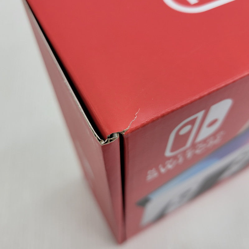 【中古美品】 【未使用】【ゲーム】Nintendo Switch (有機ELモデル) Joy-Con(L)/(R) ホワイト HEG-S-KAAAA(JPN) 任天堂 ニンテンドースイッチ 本体 034-260914-as-13-izu 万代Net店