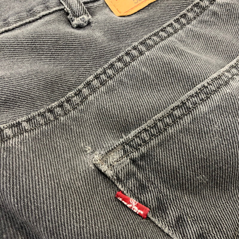 【現状渡し品】【メンズ】 Levi's リーバイス 550 DENIM PANTS PC9-00550-0260 デニムパンツ ジーンズ 刻印4460 157-260907-as-20-izu サイズ：38×32 カラー：ブラック 万代Net店