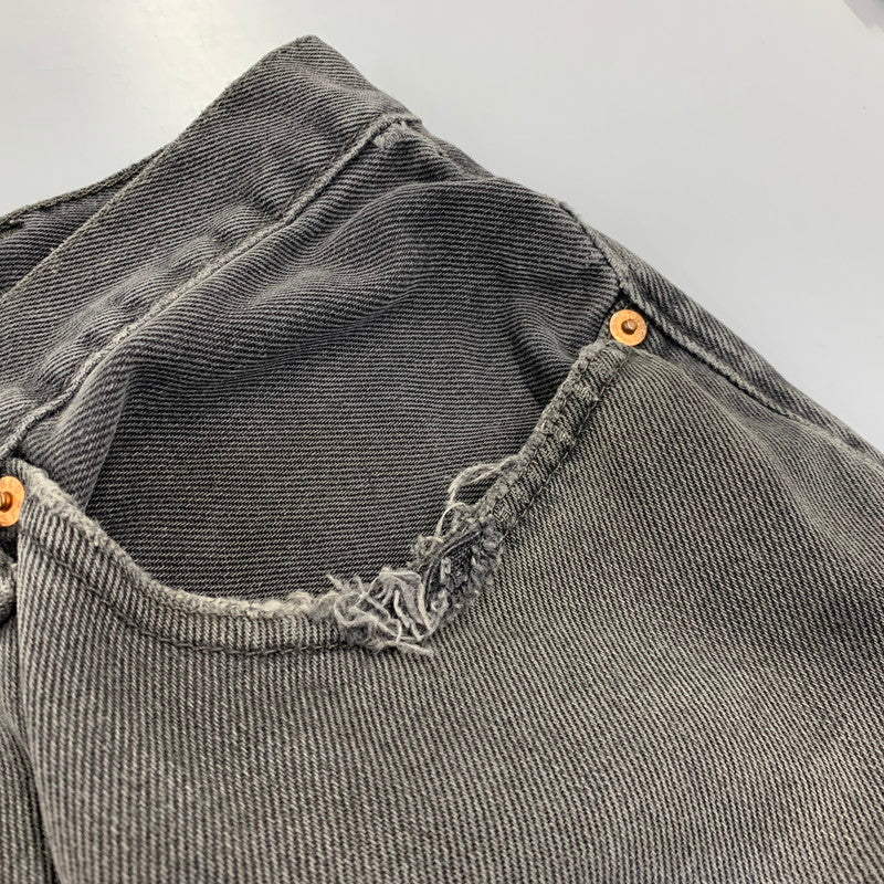 【現状渡し品】【メンズ】 Levi's リーバイス 550 DENIM PANTS PC9-00550-0260 デニムパンツ ジーンズ 刻印4460 157-260907-as-20-izu サイズ：38×32 カラー：ブラック 万代Net店
