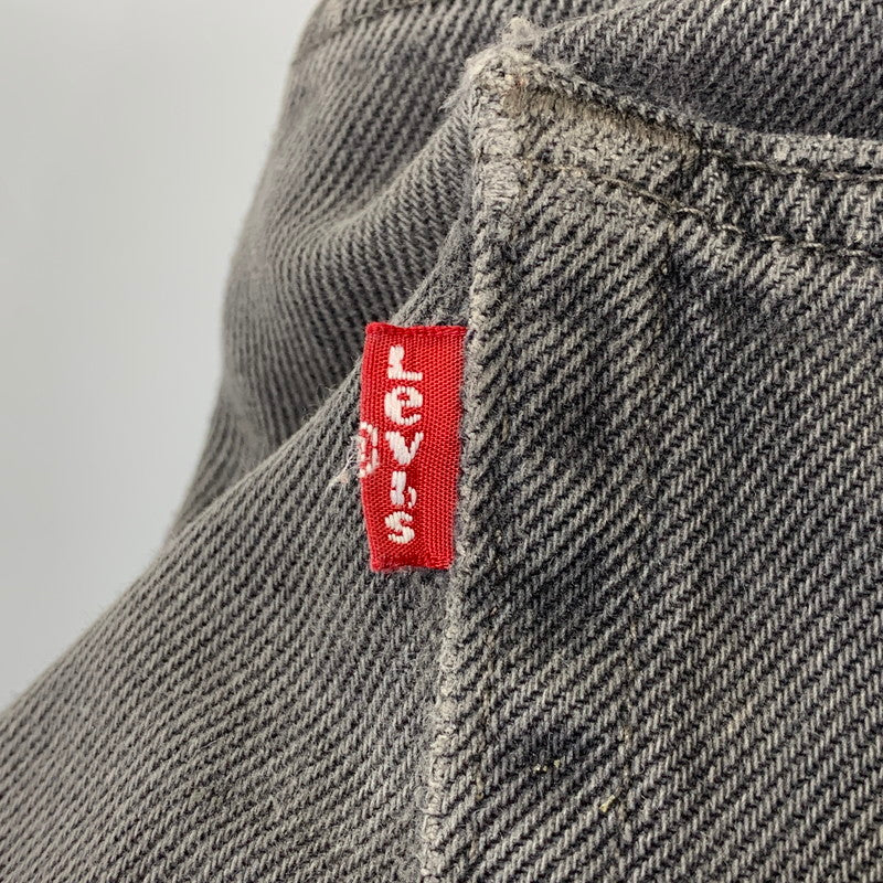 【現状渡し品】【メンズ】 Levi's リーバイス 550 DENIM PANTS PC9-00550-0260 デニムパンツ ジーンズ 刻印4460 157-260907-as-20-izu サイズ：38×32 カラー：ブラック 万代Net店
