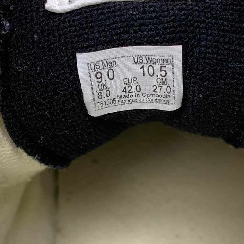 【中古品】【メンズ】 VANS バンズ VN0A391F6BT SK8-MID REISSUE スケートミッド リシュー スニーカー シューズ 靴 162-260910-cs-20-izu サイズ：27cm カラー：ブラック 万代Net店