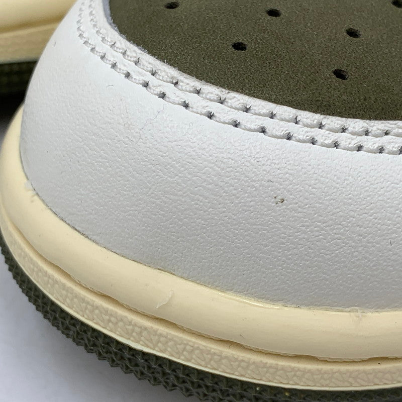 【中古品】【メンズ】 NIKE ナイキ×TRAVIS SCOTT トラヴィス スコット DM7866-200 AIR JORDAN エア ジョーダン 1 LOW OG ロー オージー SP スニーカー シューズ 靴 160-260828-ya-11-izu サイズ：29.5cm カラー：MEDIUM OLIVE/BLACK-SAIL-MUSLIN 万代Net店