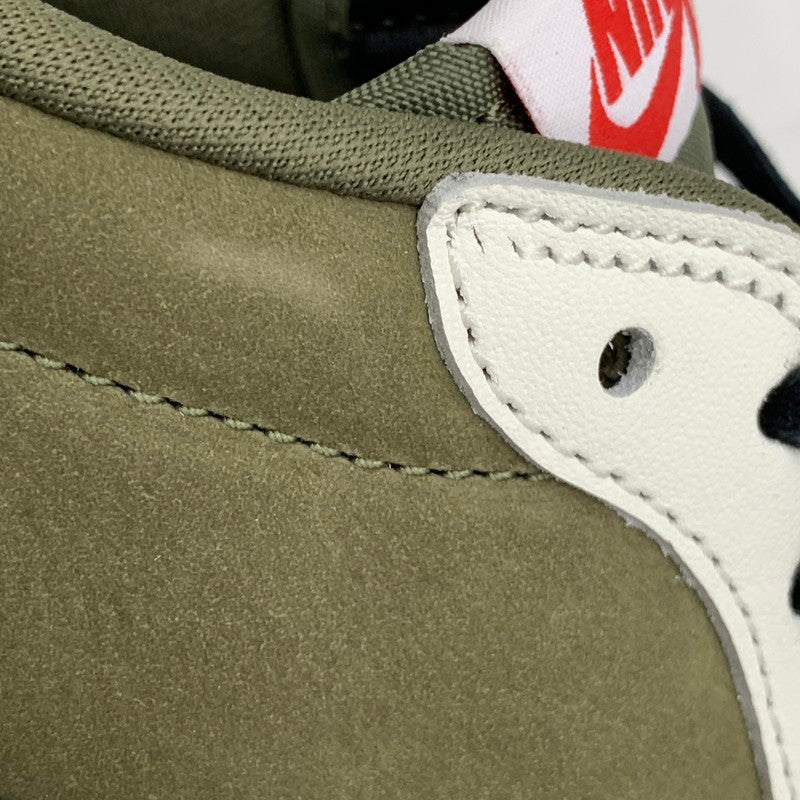 【中古品】【メンズ】 NIKE ナイキ×TRAVIS SCOTT トラヴィス スコット DM7866-200 AIR JORDAN エア ジョーダン 1 LOW OG ロー オージー SP スニーカー シューズ 靴 160-260828-ya-11-izu サイズ：29.5cm カラー：MEDIUM OLIVE/BLACK-SAIL-MUSLIN 万代Net店