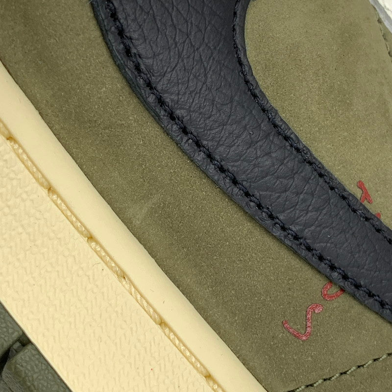 【中古品】【メンズ】 NIKE ナイキ×TRAVIS SCOTT トラヴィス スコット DM7866-200 AIR JORDAN エア ジョーダン 1 LOW OG ロー オージー SP スニーカー シューズ 靴 160-260828-ya-11-izu サイズ：29.5cm カラー：MEDIUM OLIVE/BLACK-SAIL-MUSLIN 万代Net店