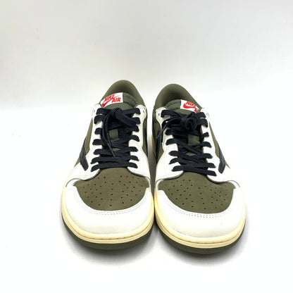 【中古品】【メンズ】 NIKE ナイキ×TRAVIS SCOTT トラヴィス スコット DM7866-200 AIR JORDAN エア ジョーダン 1 LOW OG ロー オージー SP スニーカー シューズ 靴 160-260828-ya-11-izu サイズ：29.5cm カラー：MEDIUM OLIVE/BLACK-SAIL-MUSLIN 万代Net店