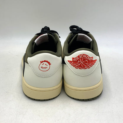 【中古品】【メンズ】 NIKE ナイキ×TRAVIS SCOTT トラヴィス スコット DM7866-200 AIR JORDAN エア ジョーダン 1 LOW OG ロー オージー SP スニーカー シューズ 靴 160-260828-ya-11-izu サイズ：29.5cm カラー：MEDIUM OLIVE/BLACK-SAIL-MUSLIN 万代Net店