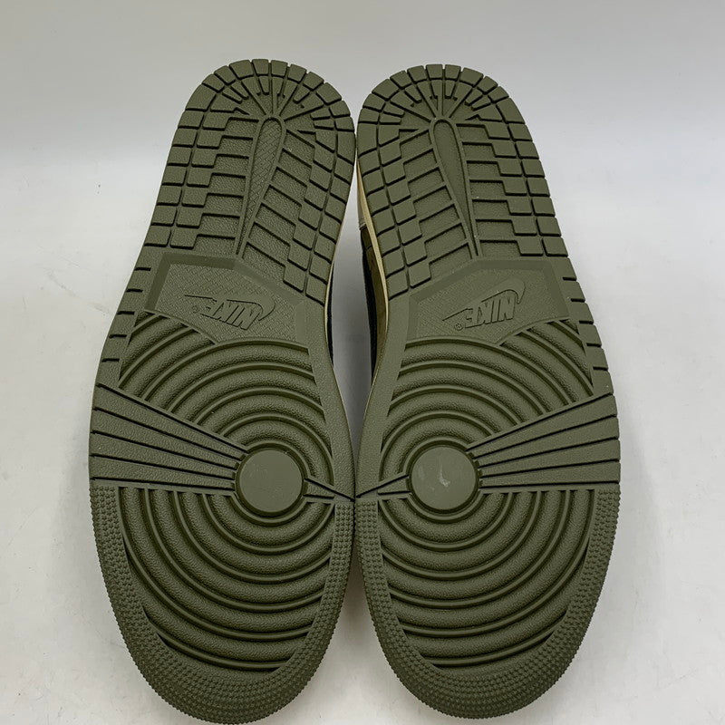 【中古品】【メンズ】 NIKE ナイキ×TRAVIS SCOTT トラヴィス スコット DM7866-200 AIR JORDAN エア ジョーダン 1 LOW OG ロー オージー SP スニーカー シューズ 靴 160-260828-ya-11-izu サイズ：29.5cm カラー：MEDIUM OLIVE/BLACK-SAIL-MUSLIN 万代Net店
