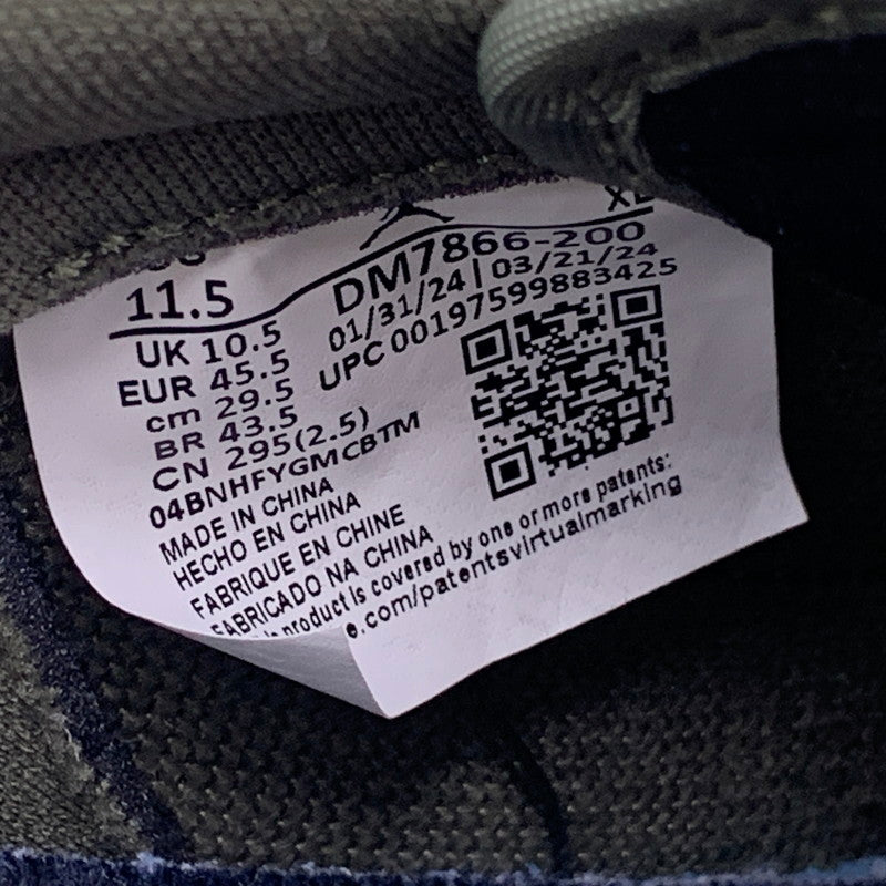 【中古品】【メンズ】 NIKE ナイキ×TRAVIS SCOTT トラヴィス スコット DM7866-200 AIR JORDAN エア ジョーダン 1 LOW OG ロー オージー SP スニーカー シューズ 靴 160-260828-ya-11-izu サイズ：29.5cm カラー：MEDIUM OLIVE/BLACK-SAIL-MUSLIN 万代Net店