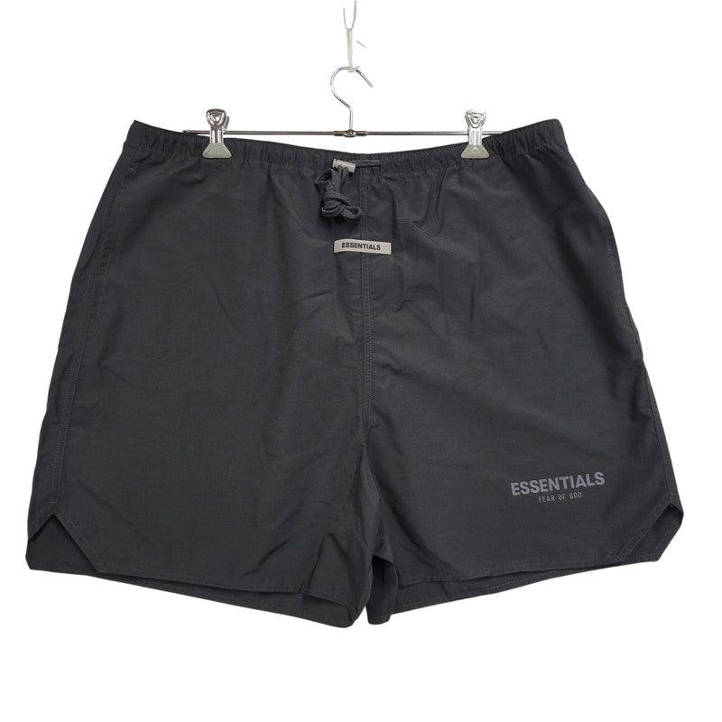 【中古美品】【メンズ】 FEAR OF GOD ESSENTIALS フィアオブゴッド エッセンシャルズ VOLLEY SHORTS ボレーショーツ ショートパンツ 153-260829-as-11-izu サイズ：XXL カラー：ブラック 万代Net店