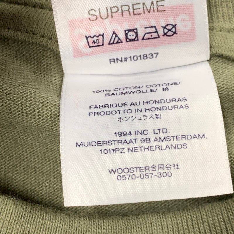 【中古品】【メンズ】 SUPREME シュプリーム 26SS GOD SAVE US TEE ゴッド セイブ アス Tシャツ トップス 半袖 149-260828-ya-09-izu サイズ：L カラー：カーキ 万代Net店