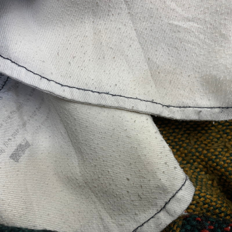 【現状渡し品】【メンズ】 USED REMAKE KNIT DENIM PANTS リメイク ニット デニムパンツ 158-260907-as-24-izu カラー：マルチカラー 万代Net店