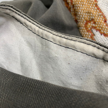 【現状渡し品】【メンズ】 USED REMAKE KNIT DENIM PANTS リメイク ニット デニムパンツ 158-260907-as-24-izu カラー：マルチカラー 万代Net店