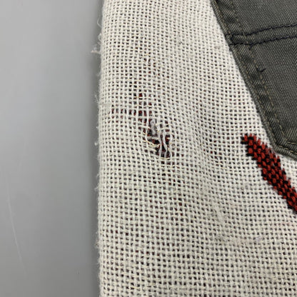【現状渡し品】【メンズ】 USED REMAKE KNIT DENIM PANTS リメイク ニット デニムパンツ 158-260907-as-24-izu カラー：マルチカラー 万代Net店