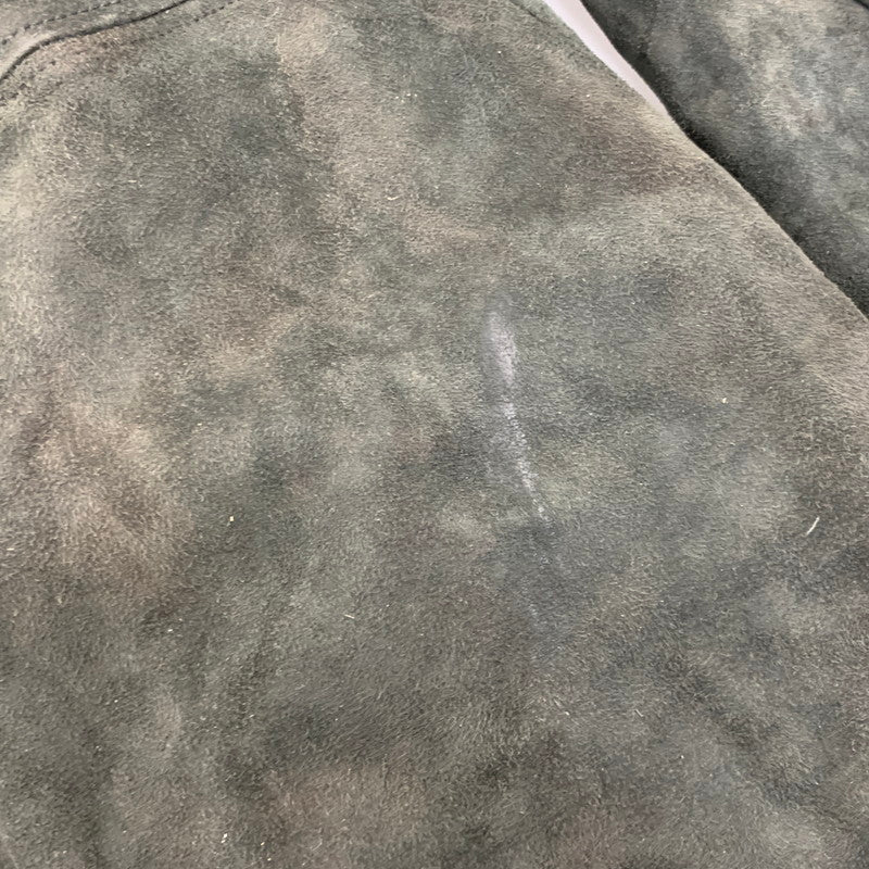 【中古品】【メンズ】 IROQUOIS イロコイ 786200 GOAT SUEDE BALMACAAN COAT ゴート スウェード バルマカーン コート アウター 140-260910-cs-13-izu サイズ：1 カラー：ブラック 万代Net店
