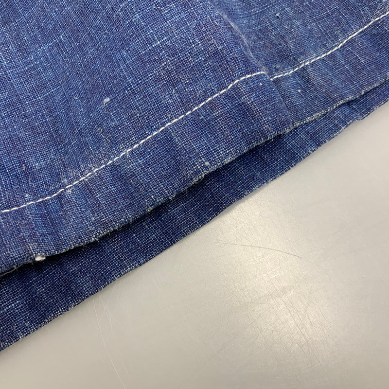 【中古品】【メンズ】 PARAMAS 4509 LINEN ZIP JACKET リネン ジップ ジャケット アウター 147-260907-cs-13-izu サイズ：3 カラー：インディゴ 万代Net店