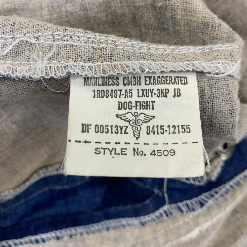 【中古品】【メンズ】 PARAMAS 4509 LINEN ZIP JACKET リネン ジップ ジャケット アウター 147-260907-cs-13-izu サイズ：3 カラー：インディゴ 万代Net店