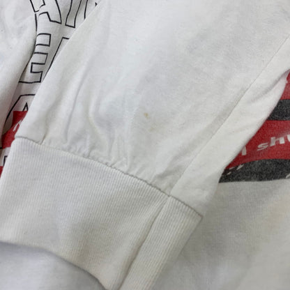 【中古品】【メンズ】 ALSTYLE アルスタイル メキシコ製 PAIN GANG REALHEADZ PRINT LS TEE ペイント ロングスリーブ Tシャツ トップス 長袖 146-260907-cs-16-izu サイズ：M カラー：ホワイト 万代Net店