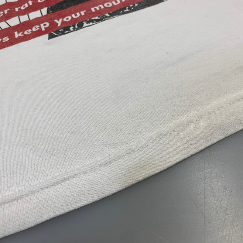 【中古品】【メンズ】 ALSTYLE アルスタイル メキシコ製 PAIN GANG REALHEADZ PRINT LS TEE ペイント ロングスリーブ Tシャツ トップス 長袖 146-260907-cs-16-izu サイズ：M カラー：ホワイト 万代Net店