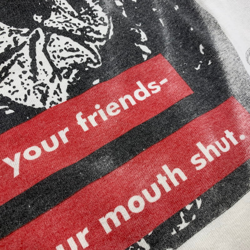 【中古品】【メンズ】 ALSTYLE アルスタイル メキシコ製 PAIN GANG REALHEADZ PRINT LS TEE ペイント ロングスリーブ Tシャツ トップス 長袖 146-260907-cs-16-izu サイズ：M カラー：ホワイト 万代Net店