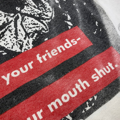 【中古品】【メンズ】 ALSTYLE アルスタイル メキシコ製 PAIN GANG REALHEADZ PRINT LS TEE ペイント ロングスリーブ Tシャツ トップス 長袖 146-260907-cs-16-izu サイズ：M カラー：ホワイト 万代Net店