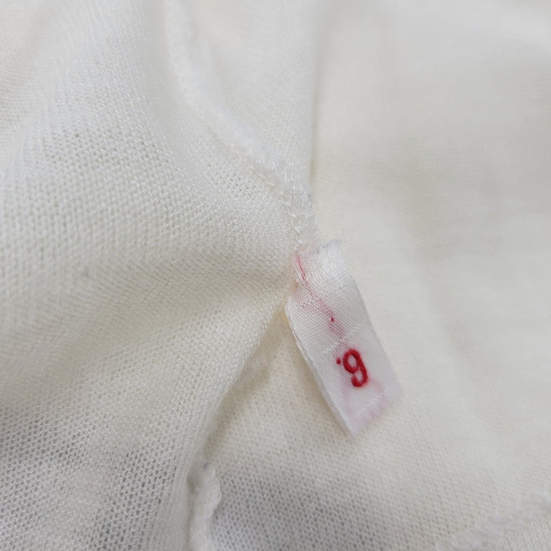 【中古品】【メンズ】 Pierre Cardin ピエールカルダン KNIT S/S SHIRT ニット 半袖 シャツ フランス製 141-260829-as-10-izu サイズ：6 カラー：アイボリー 万代Net店
