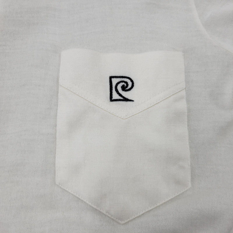 【中古品】【メンズ】 Pierre Cardin ピエールカルダン KNIT S/S SHIRT ニット 半袖 シャツ フランス製 141-260829-as-10-izu サイズ：6 カラー：アイボリー 万代Net店