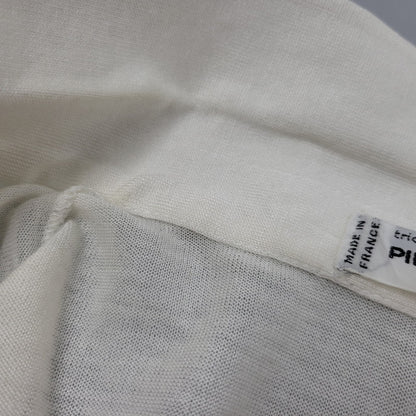 【中古品】【メンズ】 Pierre Cardin ピエールカルダン KNIT S/S SHIRT ニット 半袖 シャツ フランス製 141-260829-as-10-izu サイズ：6 カラー：アイボリー 万代Net店