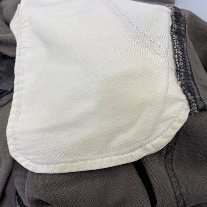 【中古品】【メンズ】 MIHARA YASUHIRO ミハラヤスヒロ DOCKING DENIM PAINTER PANTS 11072195 ドッキング デニム ペインターパンツ 151-260907-as-23-izu サイズ：S カラー：インディゴ×チャコール 万代Net店