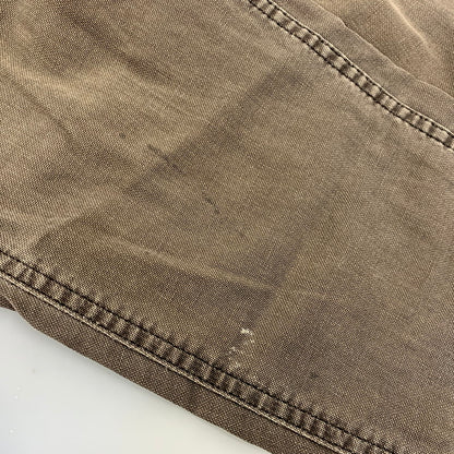 【中古品】【メンズ】 MIHARA YASUHIRO ミハラヤスヒロ DOCKING DENIM PAINTER PANTS 11072195 ドッキング デニム ペインターパンツ 151-260907-as-23-izu サイズ：S カラー：インディゴ×チャコール 万代Net店