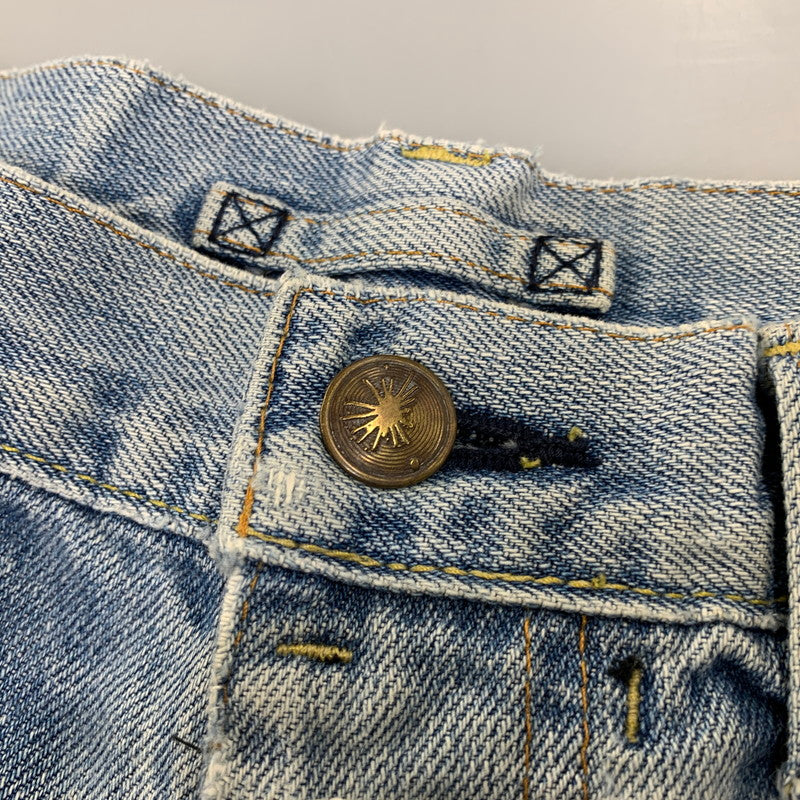 【中古品】【メンズ】 MIHARA YASUHIRO ミハラヤスヒロ DOCKING DENIM PAINTER PANTS 11072195 ドッキング デニム ペインターパンツ 151-260907-as-23-izu サイズ：S カラー：インディゴ×チャコール 万代Net店