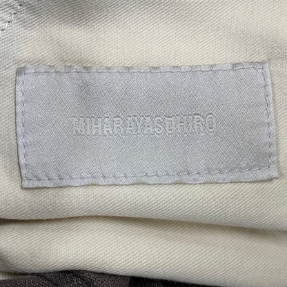 【中古品】【メンズ】 MIHARA YASUHIRO ミハラヤスヒロ DOCKING DENIM PAINTER PANTS 11072195 ドッキング デニム ペインターパンツ 151-260907-as-23-izu サイズ：S カラー：インディゴ×チャコール 万代Net店