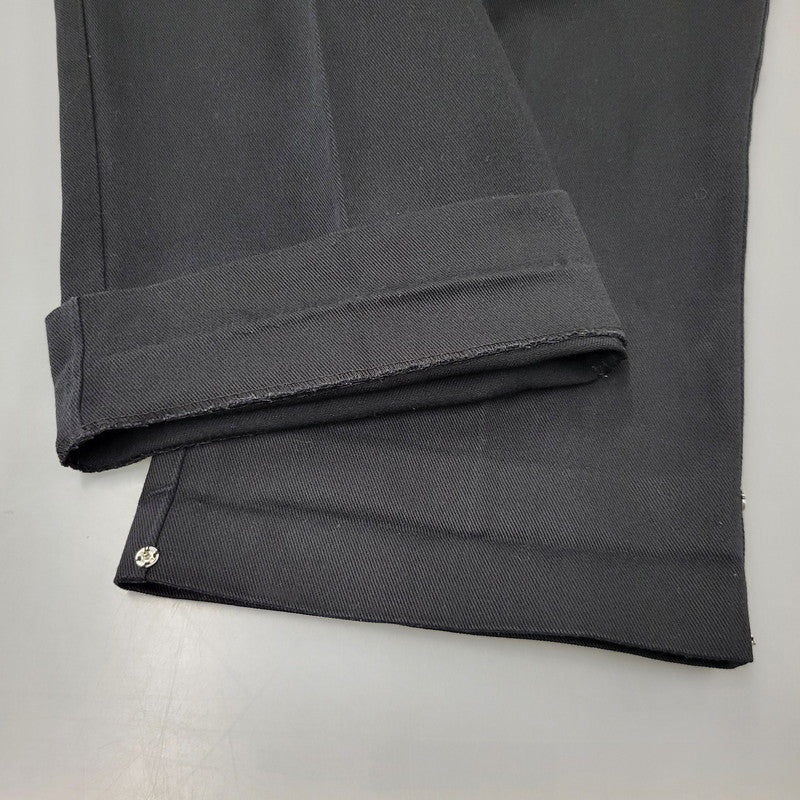 【中古品】【メンズ】 WACKO MARIA ワコマリア TWILL SKATE PANTS GP-104-A-BLANKLINE-ZACK ツイルスケーターパンツ ボトムス 153-260829-as-16-izu サイズ：L カラー：ブラック 万代Net店