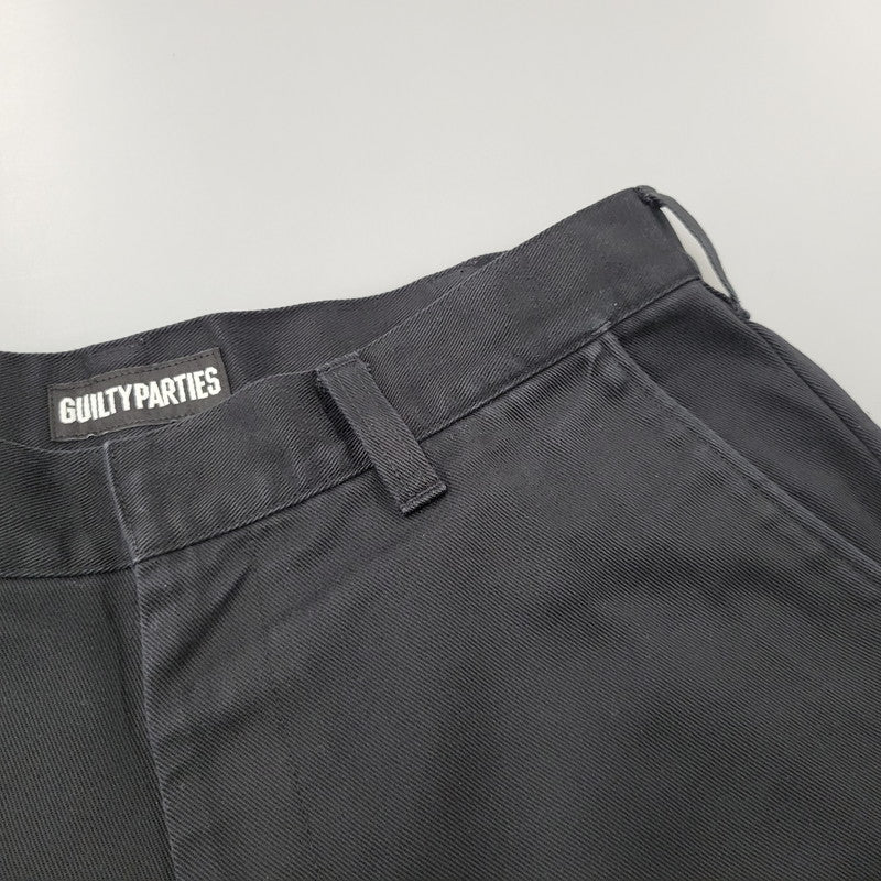 【中古品】【メンズ】 WACKO MARIA ワコマリア TWILL SKATE PANTS GP-104-A-BLANKLINE-ZACK ツイルスケーターパンツ ボトムス 153-260829-as-16-izu サイズ：L カラー：ブラック 万代Net店
