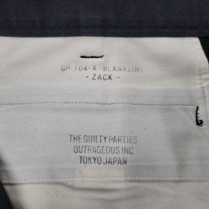 【中古品】【メンズ】 WACKO MARIA ワコマリア TWILL SKATE PANTS GP-104-A-BLANKLINE-ZACK ツイルスケーターパンツ ボトムス 153-260829-as-16-izu サイズ：L カラー：ブラック 万代Net店