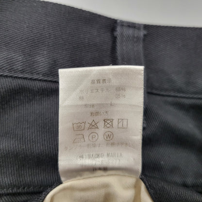 【中古品】【メンズ】 WACKO MARIA ワコマリア TWILL SKATE PANTS GP-104-A-BLANKLINE-ZACK ツイルスケーターパンツ ボトムス 153-260829-as-16-izu サイズ：L カラー：ブラック 万代Net店