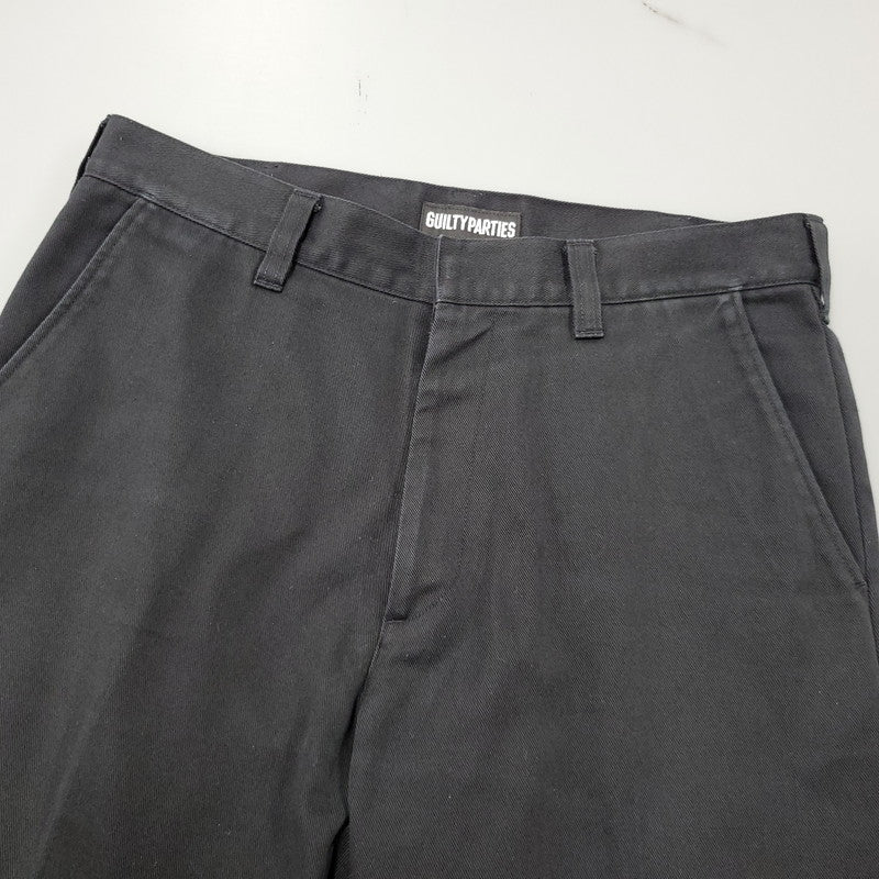 【中古品】【メンズ】 WACKO MARIA ワコマリア TWILL SKATE PANTS GP-104-A-BLANKLINE-ZACK ツイルスケーターパンツ ボトムス 153-260829-as-16-izu サイズ：L カラー：ブラック 万代Net店