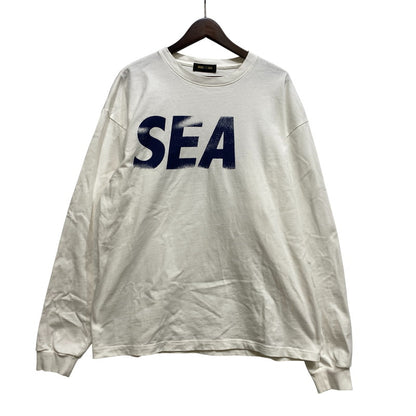 【中古品】【メンズ】 WIND AND SEA ウィンダンシー WDS-O-SEA-23-Q3-CS-01 P-DYE LS TEE ピグメントダイ ロングスリーブ Tシャツ トップス 長袖 142-260907-cs-02-izu サイズ：L カラー：ホワイト 万代Net店