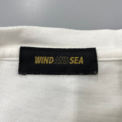 【中古品】【メンズ】 WIND AND SEA ウィンダンシー WDS-O-SEA-23-Q3-CS-01 P-DYE LS TEE ピグメントダイ ロングスリーブ Tシャツ トップス 長袖 142-260907-cs-02-izu サイズ：L カラー：ホワイト 万代Net店