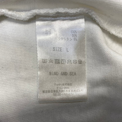 【中古品】【メンズ】 WIND AND SEA ウィンダンシー WDS-O-SEA-23-Q3-CS-01 P-DYE LS TEE ピグメントダイ ロングスリーブ Tシャツ トップス 長袖 142-260907-cs-02-izu サイズ：L カラー：ホワイト 万代Net店