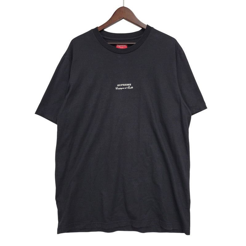 【中古品】【メンズ】 Supreme シュプリーム QUALITE TEE カリテ Tシャツ 半袖 149-260902-as-02-izu サイズ：L カラー：ブラック 万代Net店