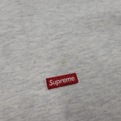 【中古品】【メンズ】 Supreme シュプリーム SMALL BOX L/S TEE スモールボックス ロングスリーブ Tシャツ 長袖 149-260902-as-03-izu サイズ：M カラー：グレー系 万代Net店
