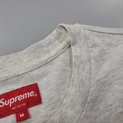 【中古品】【メンズ】 Supreme シュプリーム SMALL BOX L/S TEE スモールボックス ロングスリーブ Tシャツ 長袖 149-260902-as-03-izu サイズ：M カラー：グレー系 万代Net店