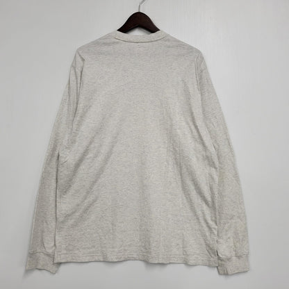 【中古品】【メンズ】 Supreme シュプリーム SMALL BOX L/S TEE スモールボックス ロングスリーブ Tシャツ 長袖 149-260902-as-03-izu サイズ：M カラー：グレー系 万代Net店