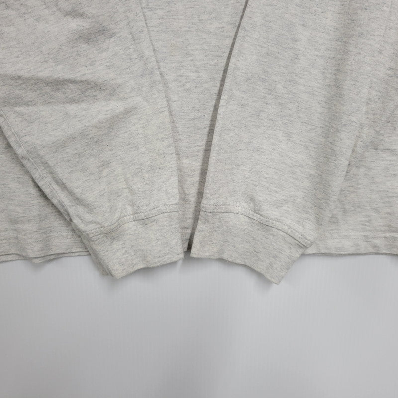 【中古品】【メンズ】 Supreme シュプリーム SMALL BOX L/S TEE スモールボックス ロングスリーブ Tシャツ 長袖 149-260902-as-03-izu サイズ：M カラー：グレー系 万代Net店