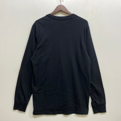 【中古品】【メンズ】 SUPREME シュプリーム LS POCKET TEE ロングスリーブ ポケット Tシャツ トップス 長袖 149-260910-cs-01-izu サイズ：M カラー：ブラック 万代Net店